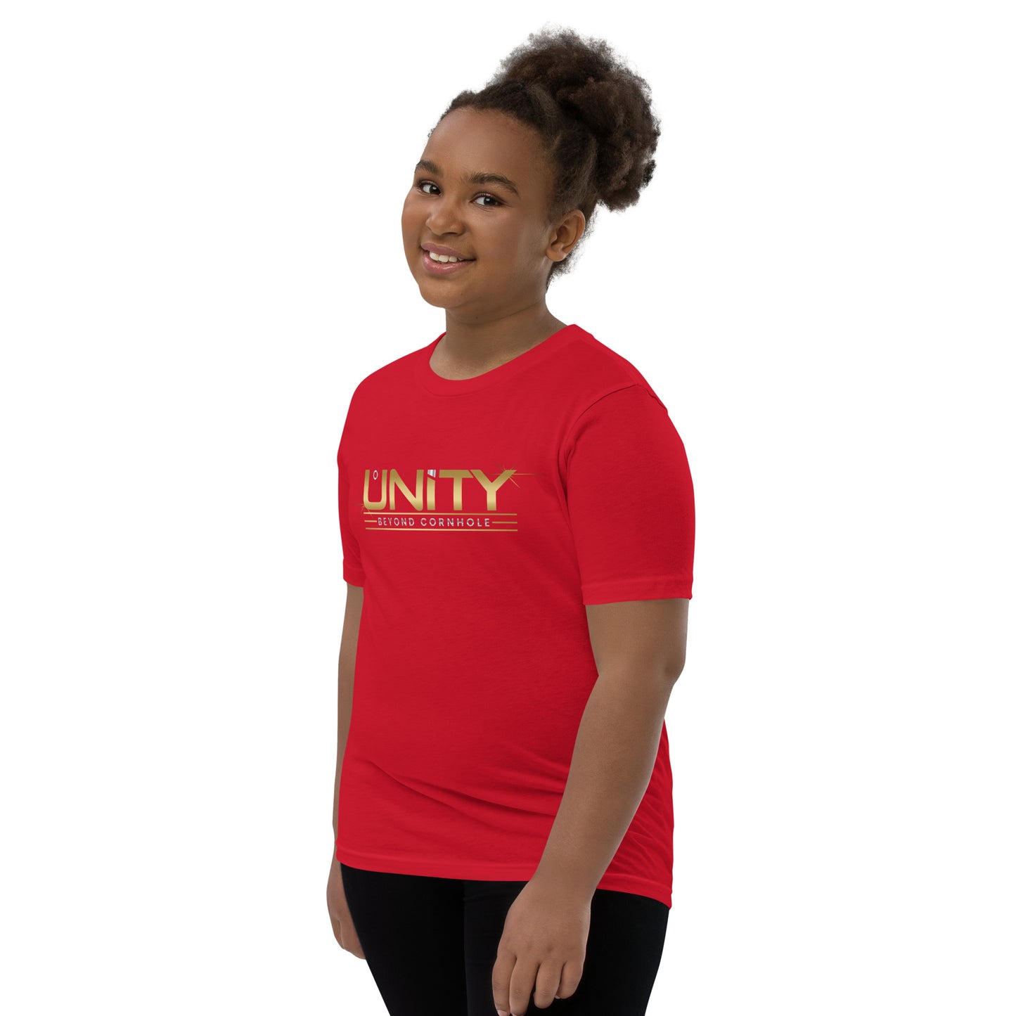 Unity Beyond Cornhole Youth Short Sleeve T-Shirt