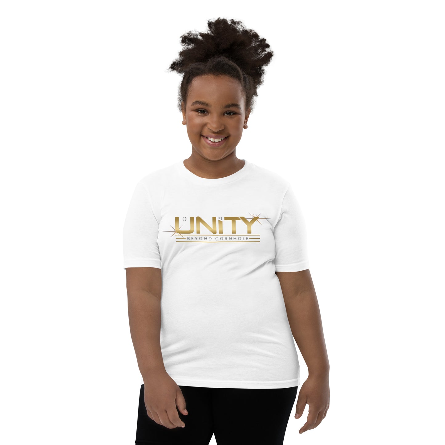 Unity Beyond Cornhole Youth Short Sleeve T-Shirt