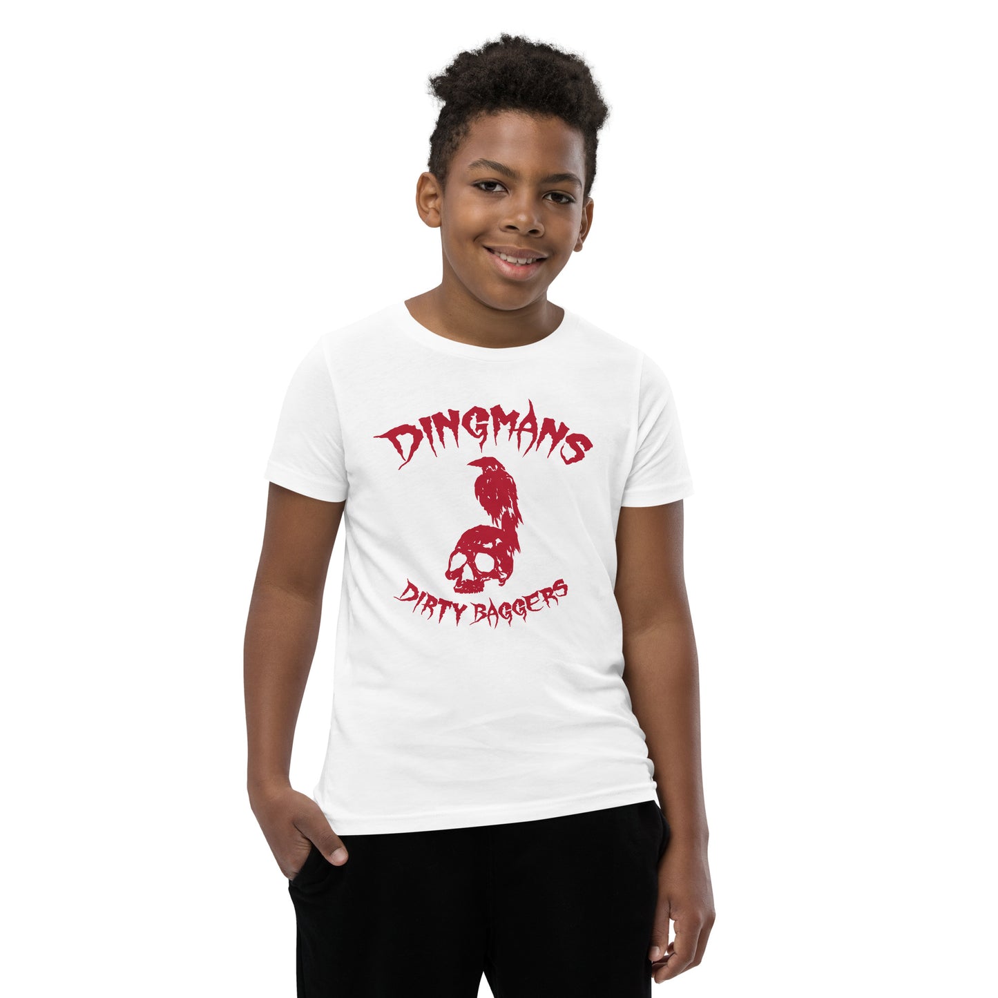 Dingmans Dirty Baggers Youth Short Sleeve T-Shirt